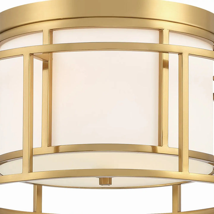 CRYSTORAMA, BRIAN PATRICK FLYNN HULTON LUXE FLUSH MOUNT, FLUSH MOUNT CEILING LIGHTS