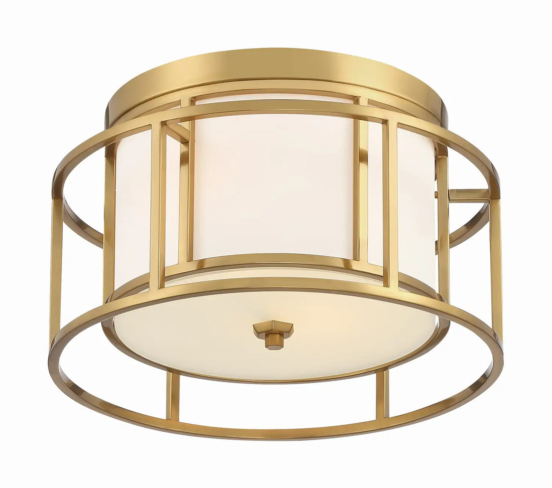 CRYSTORAMA, BRIAN PATRICK FLYNN HULTON LUXE FLUSH MOUNT, FLUSH MOUNT CEILING LIGHTS
