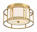 CRYSTORAMA, BRIAN PATRICK FLYNN HULTON LUXE FLUSH MOUNT, FLUSH MOUNT CEILING LIGHTS