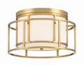 CRYSTORAMA, BRIAN PATRICK FLYNN HULTON LUXE FLUSH MOUNT, FLUSH MOUNT CEILING LIGHTS