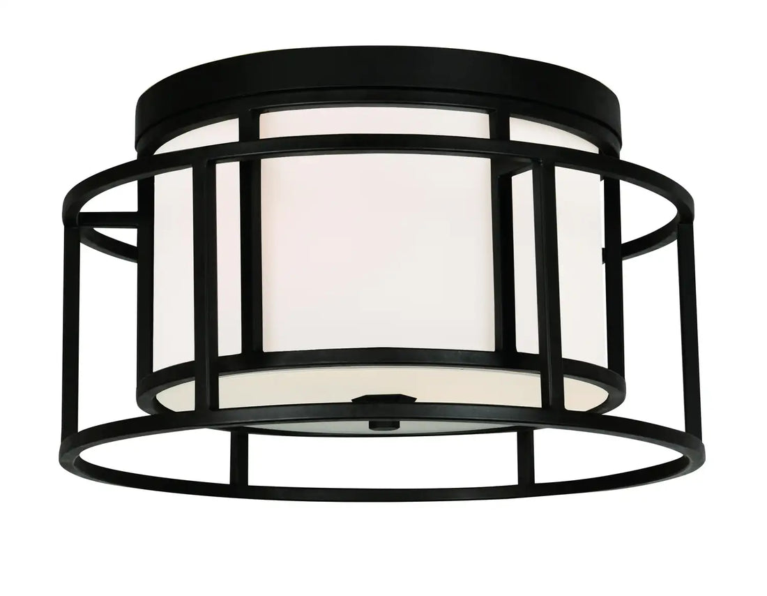 CRYSTORAMA, BRIAN PATRICK FLYNN HULTON FLUSH MOUNT, FLUSH MOUNT CEILING LIGHTS