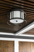CRYSTORAMA, BRIAN PATRICK FLYNN HULTON FLUSH MOUNT, FLUSH MOUNT CEILING LIGHTS
