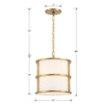 CRYSTORAMA, BRIAN PATRICK FLYNN HULTON LUXE PENDANT, PENDANT LIGHT