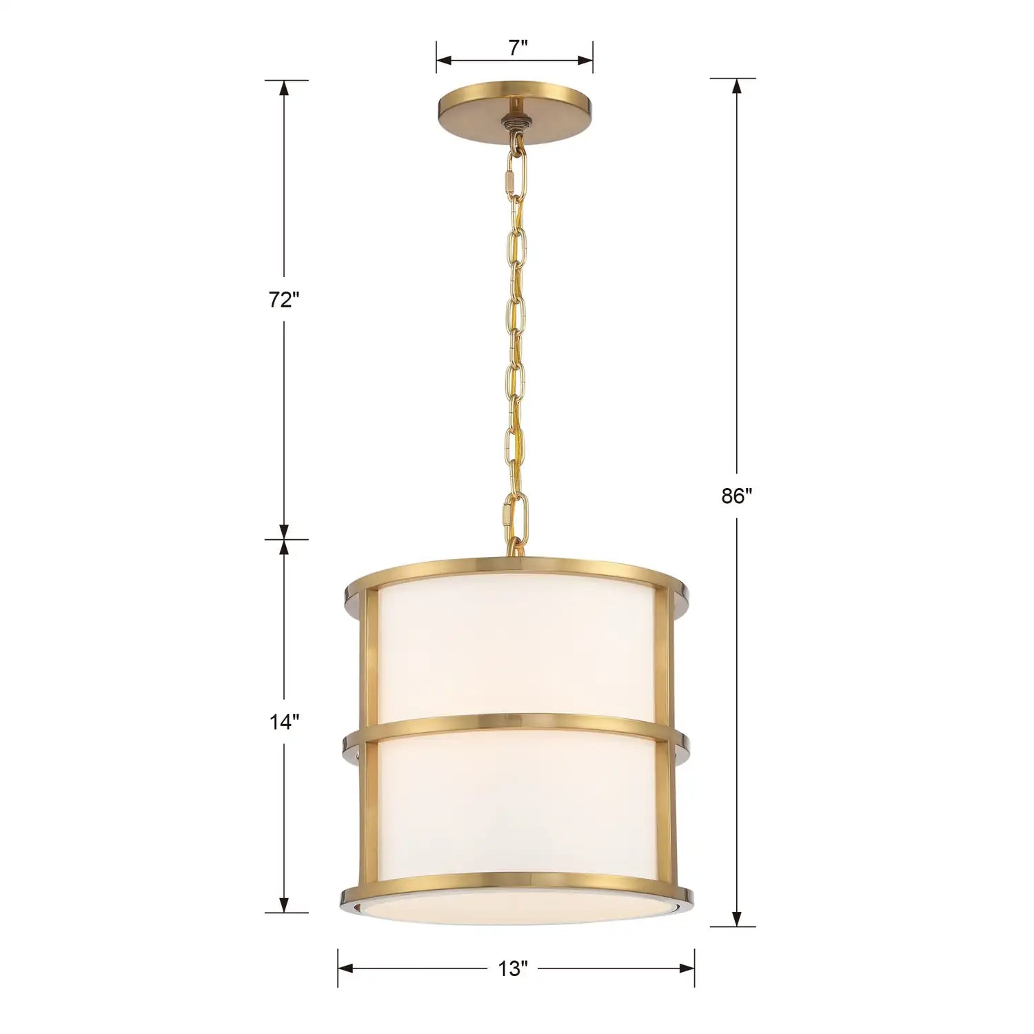 CRYSTORAMA, BRIAN PATRICK FLYNN HULTON LUXE PENDANT, PENDANT LIGHT
