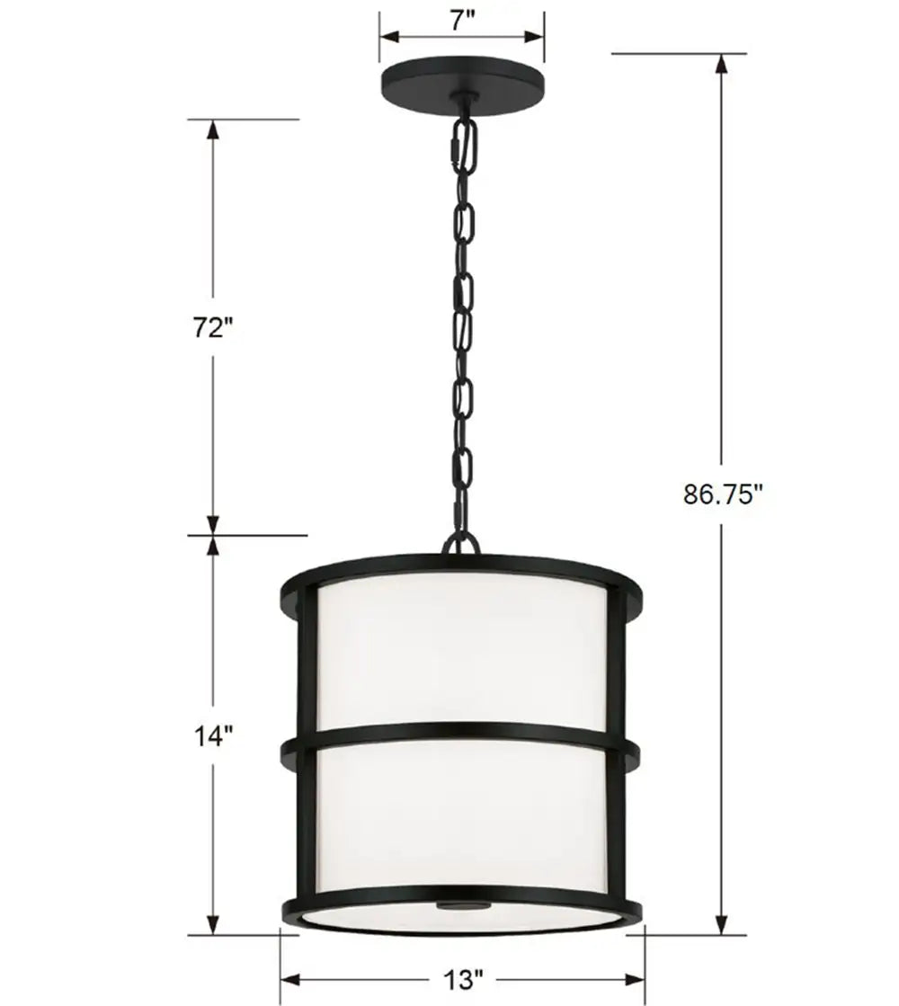 CRYSTORAMA, BRIAN PATRICK FLYNN HULTON PENDANT, PENDANT LIGHT