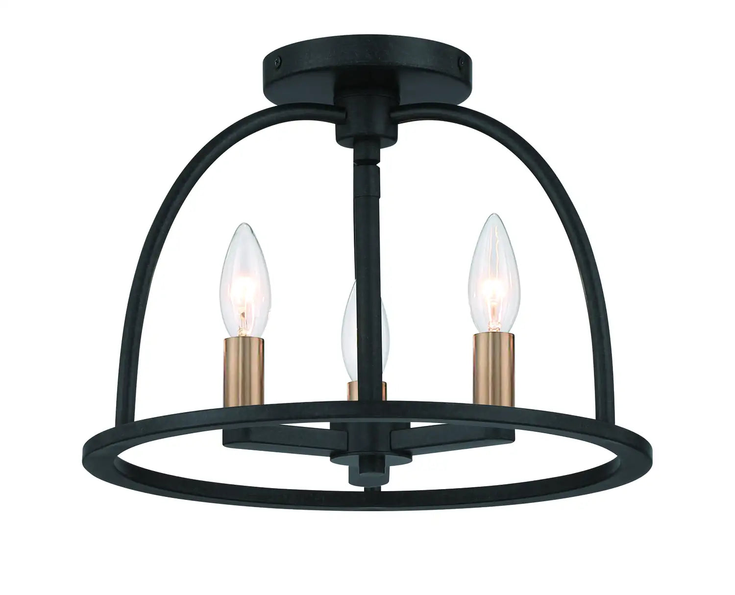 CRYSTORAMA, ABBOTT SEMI FLUSH MOUNT, FLUSH MOUNT CEILING LIGHTS