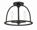 CRYSTORAMA, ABBOTT SEMI FLUSH MOUNT, FLUSH MOUNT CEILING LIGHTS