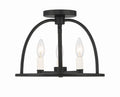 CRYSTORAMA, ABBOTT SEMI FLUSH MOUNT, FLUSH MOUNT CEILING LIGHTS
