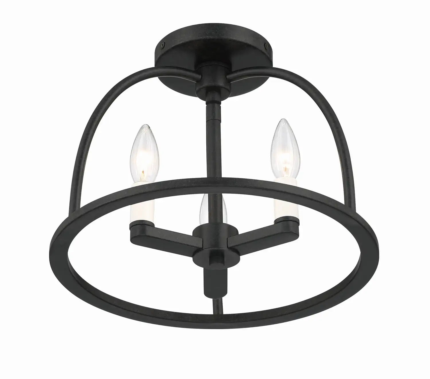 CRYSTORAMA, ABBOTT SEMI FLUSH MOUNT, FLUSH MOUNT CEILING LIGHTS
