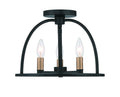 CRYSTORAMA, ABBOTT SEMI FLUSH MOUNT, FLUSH MOUNT CEILING LIGHTS