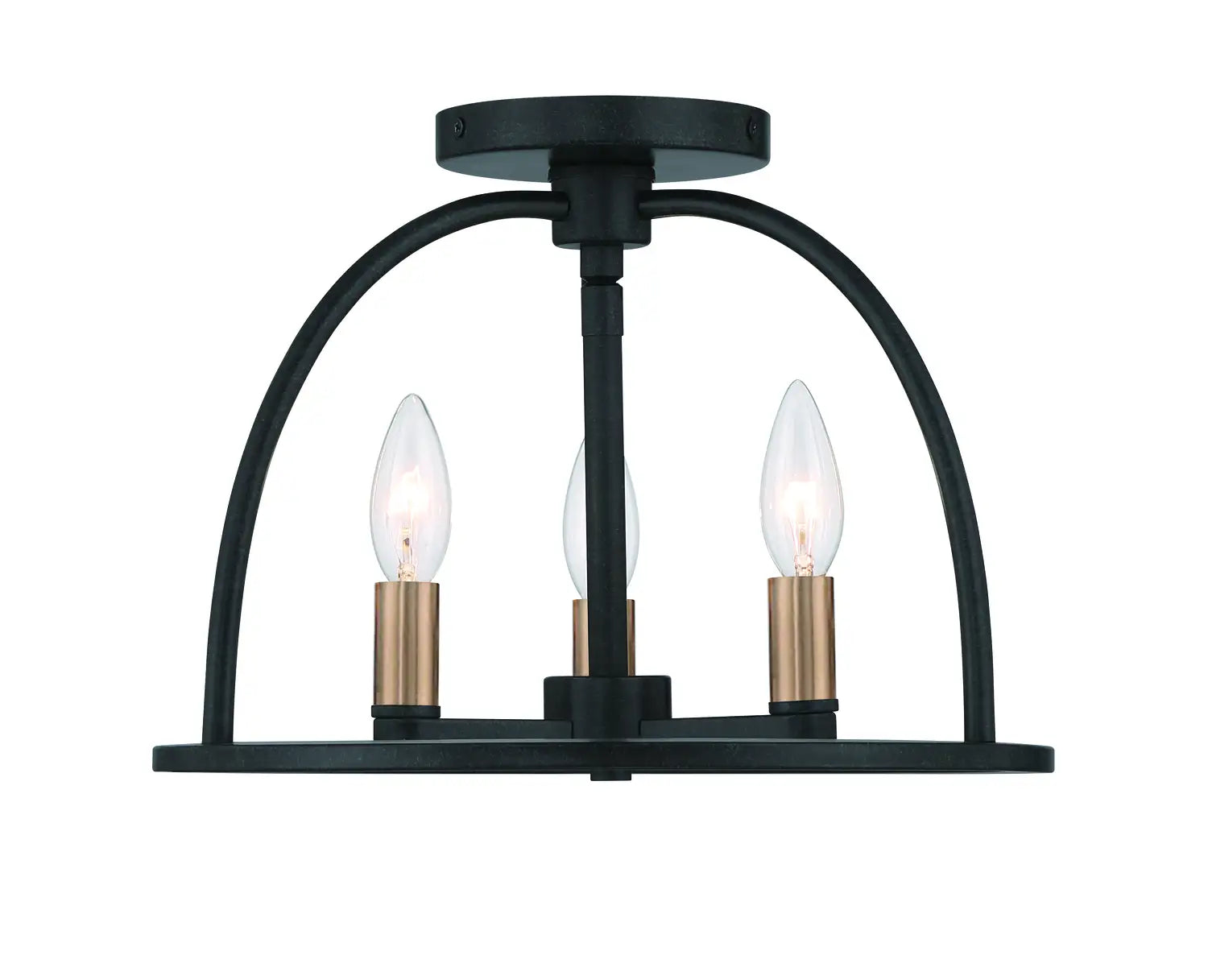 CRYSTORAMA, ABBOTT SEMI FLUSH MOUNT, FLUSH MOUNT CEILING LIGHTS