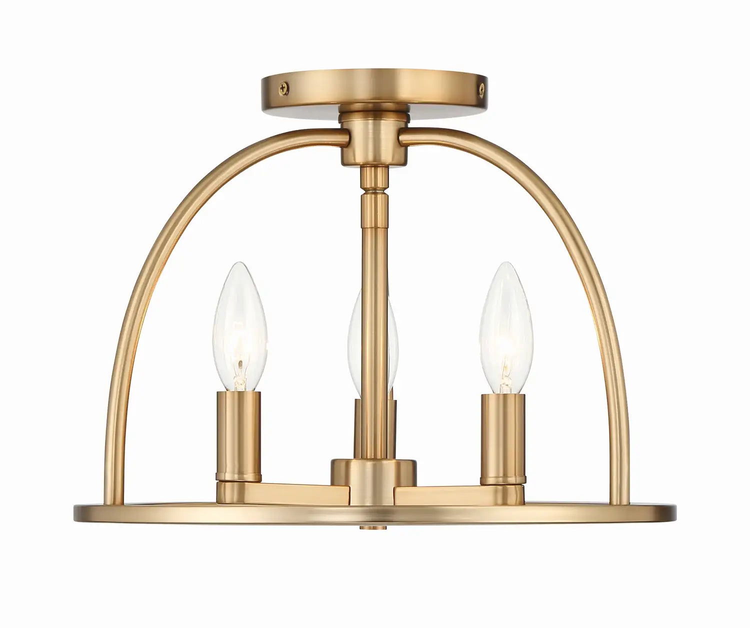 CRYSTORAMA, ABBOTT SEMI FLUSH MOUNT, FLUSH MOUNT CEILING LIGHTS