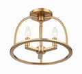 CRYSTORAMA, ABBOTT SEMI FLUSH MOUNT, FLUSH MOUNT CEILING LIGHTS