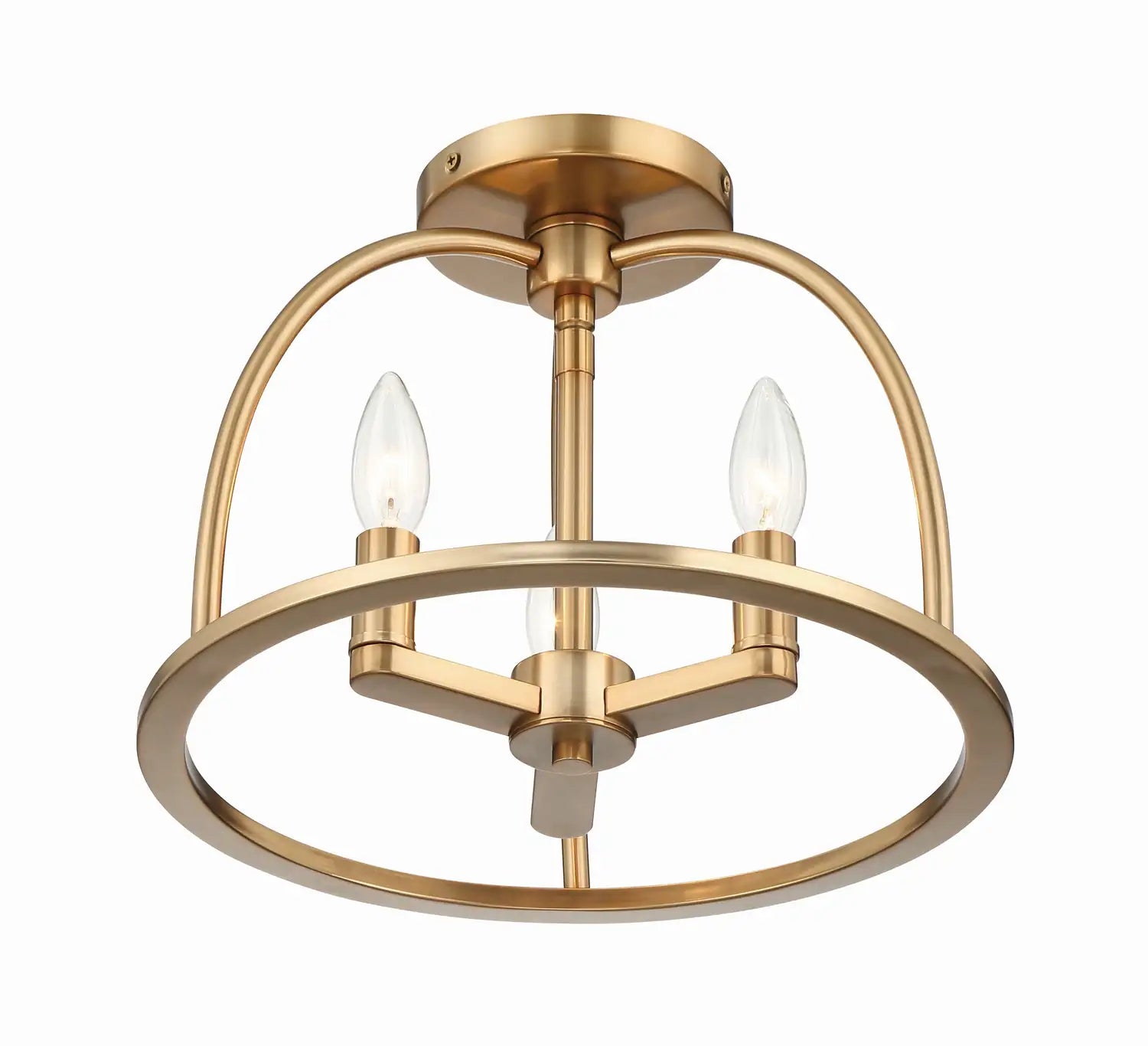CRYSTORAMA, ABBOTT SEMI FLUSH MOUNT, FLUSH MOUNT CEILING LIGHTS