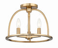 CRYSTORAMA, ABBOTT SEMI FLUSH MOUNT, FLUSH MOUNT CEILING LIGHTS