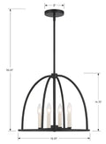 CRYSTORAMA, ABBOTT LANTERN CHANDELIER, CHANDELIER LIGHT
