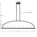 CRYSTORAMA, ABBOTT LINEAR CHANDELIER, CHANDELIER LIGHT
