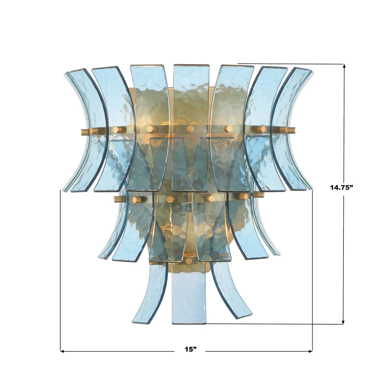 CRYSTORAMA, ABIGAIL SCONCE, WALL SCONCES
