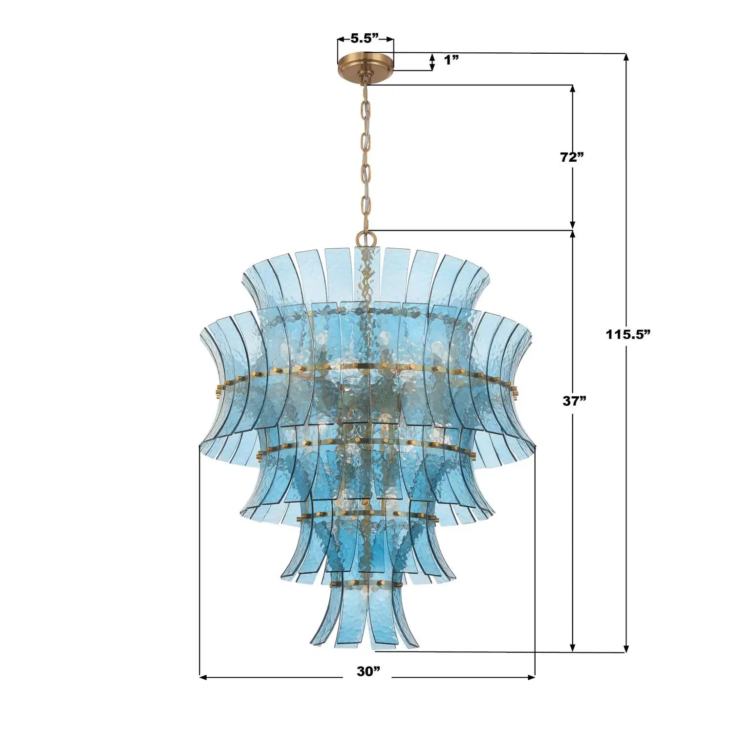 CRYSTORAMA, ABIGAIL CHANDELIER, CHANDELIER LIGHT