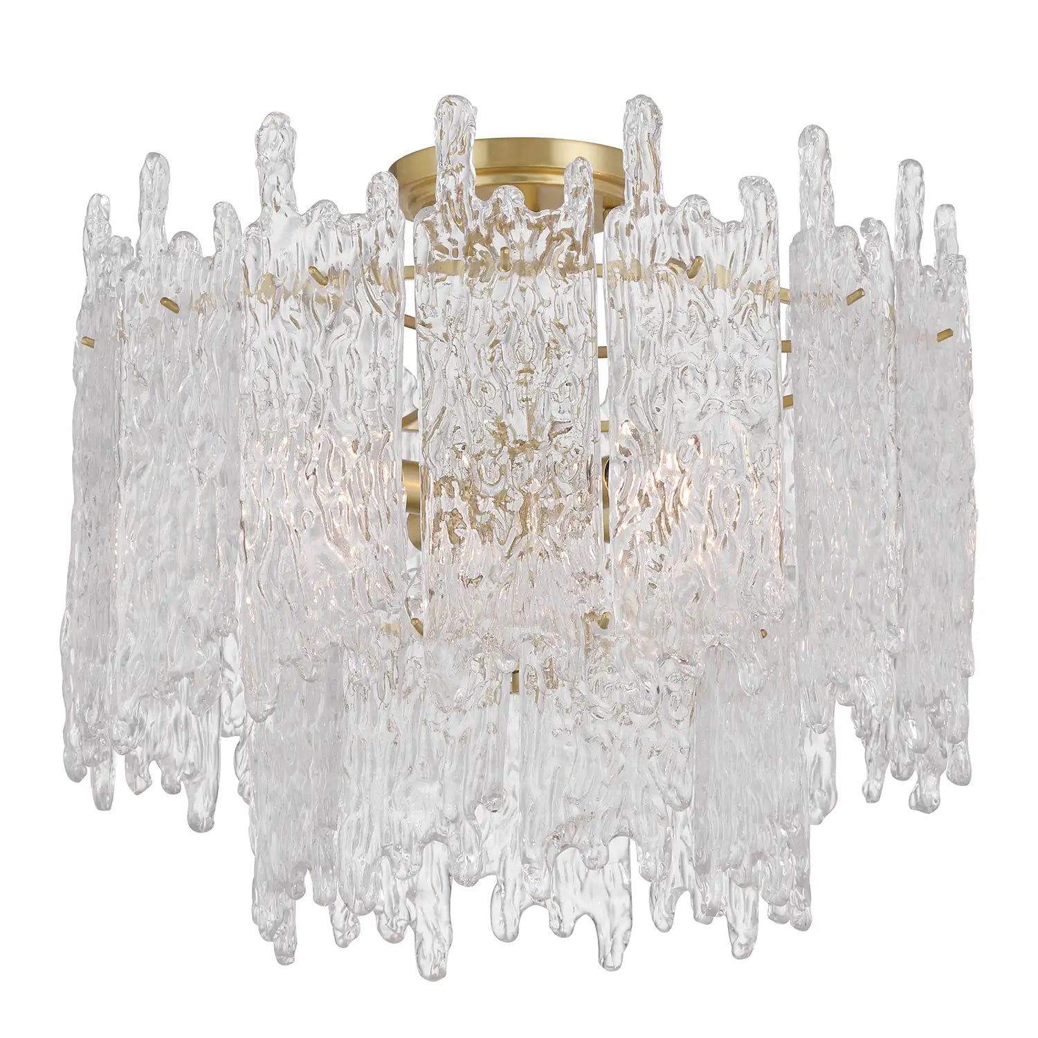 CRYSTORAMA, LIBBY LANGDON ACKERLY SEMI FLUSH MOUNT, FLUSH MOUNT CEILING LIGHTS