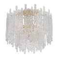 CRYSTORAMA, LIBBY LANGDON ACKERLY SEMI FLUSH MOUNT, FLUSH MOUNT CEILING LIGHTS