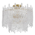 CRYSTORAMA, LIBBY LANGDON ACKERLY SEMI FLUSH MOUNT, FLUSH MOUNT CEILING LIGHTS
