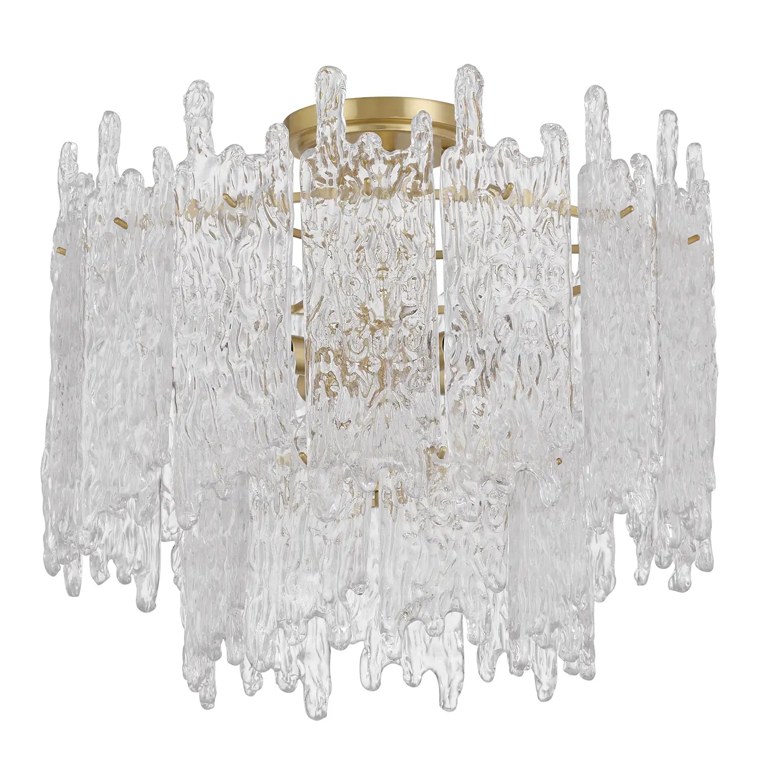 CRYSTORAMA, LIBBY LANGDON ACKERLY SEMI FLUSH MOUNT, FLUSH MOUNT CEILING LIGHTS