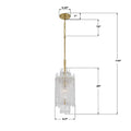CRYSTORAMA, LIBBY LANGDON ACKERLY PENDANT, PENDANT LIGHT