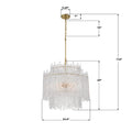 CRYSTORAMA, LIBBY LANGDON ACKERLY CHANDELIER, CHANDELIER LIGHT