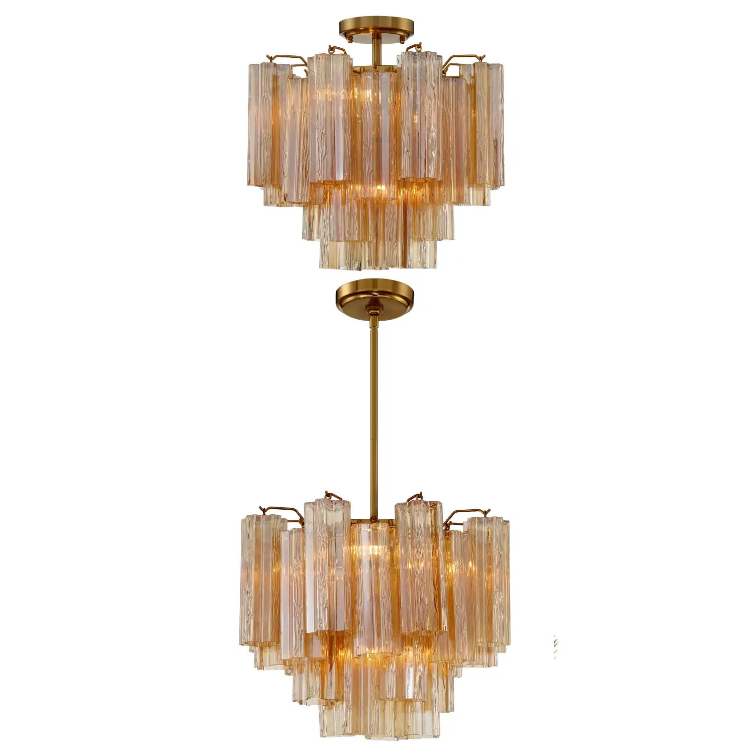 CRYSTORAMA, ADDIS SEMI FLUSH MOUNT, FLUSH MOUNT CEILING LIGHTS