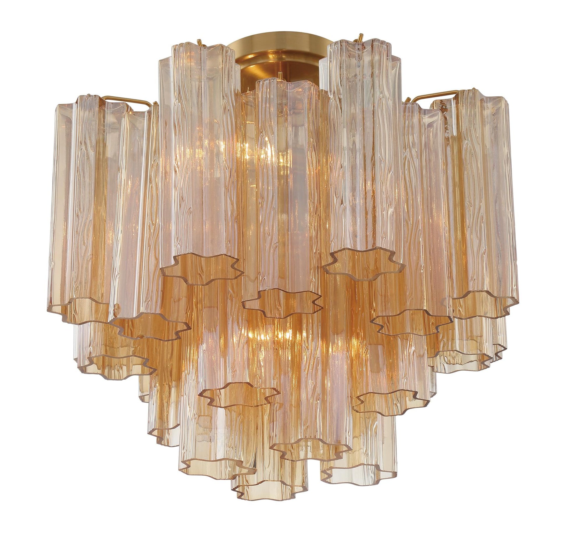 CRYSTORAMA, ADDIS SEMI FLUSH MOUNT, FLUSH MOUNT CEILING LIGHTS 