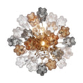 CRYSTORAMA, ADDIS SEMI FLUSH MOUNT, FLUSH MOUNT CEILING LIGHTS 