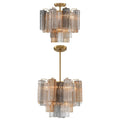 CRYSTORAMA, ADDIS SEMI FLUSH MOUNT, FLUSH MOUNT CEILING LIGHTS
