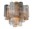 CRYSTORAMA, ADDIS SEMI FLUSH MOUNT, FLUSH MOUNT CEILING LIGHTS 