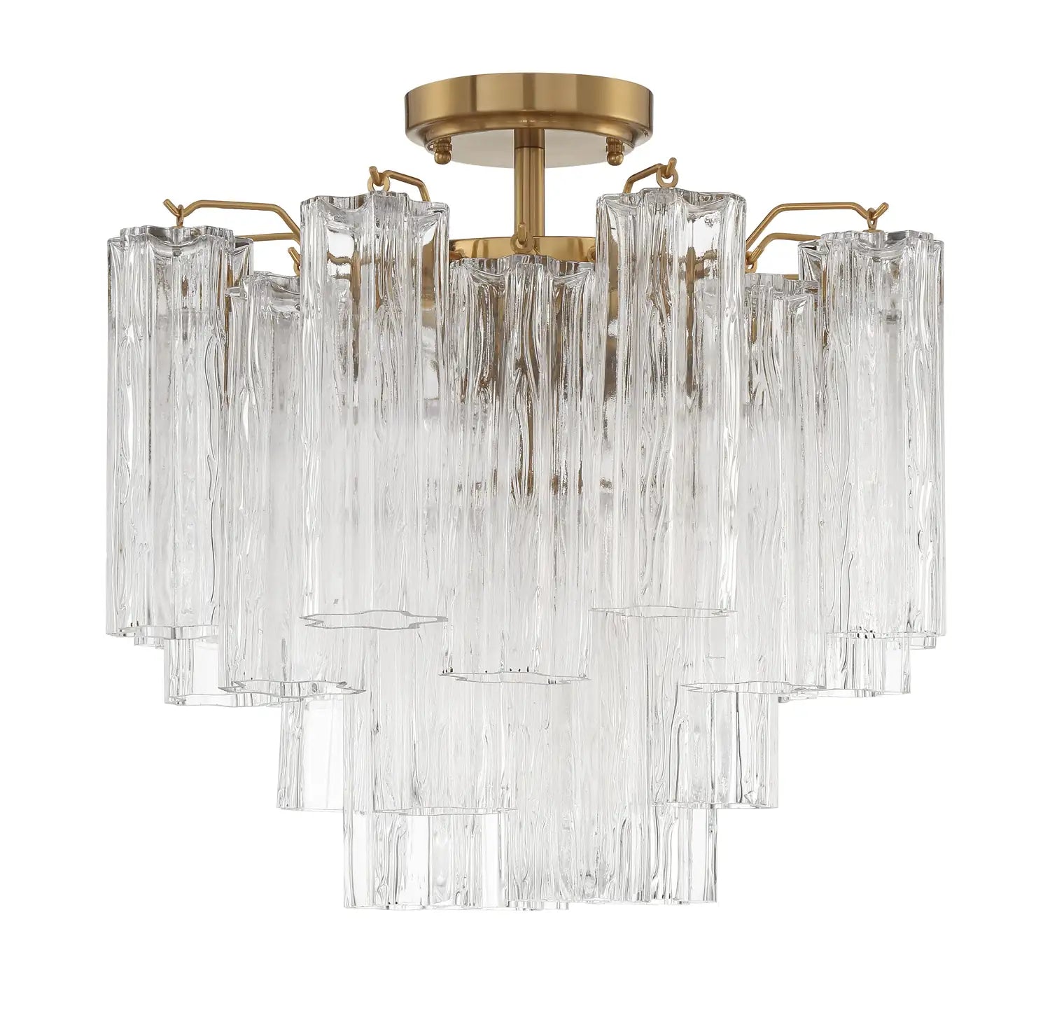 CRYSTORAMA, ADDIS SEMI FLUSH MOUNT, FLUSH MOUNT CEILING LIGHTS
