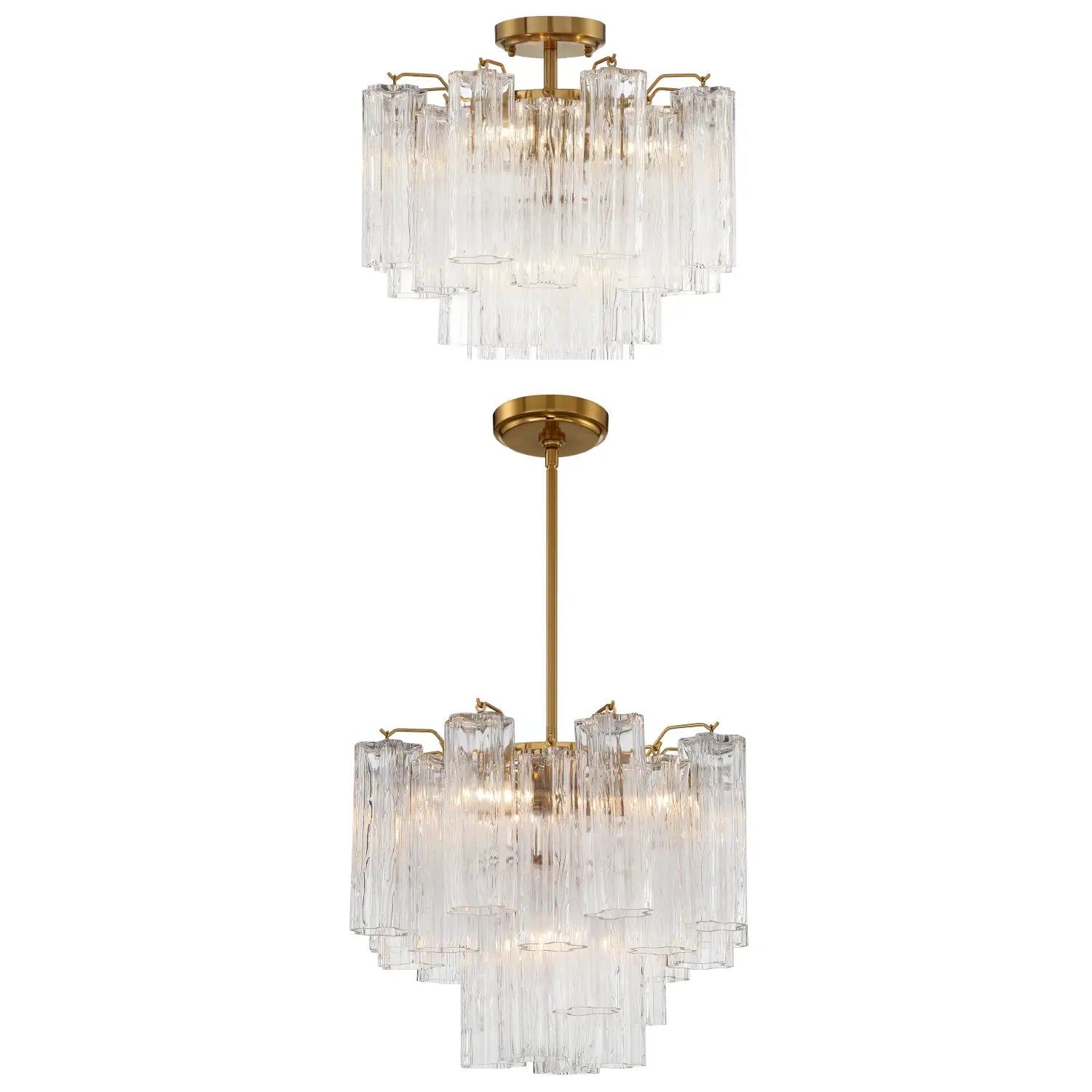 CRYSTORAMA, ADDIS SEMI FLUSH MOUNT, FLUSH MOUNT CEILING LIGHTS