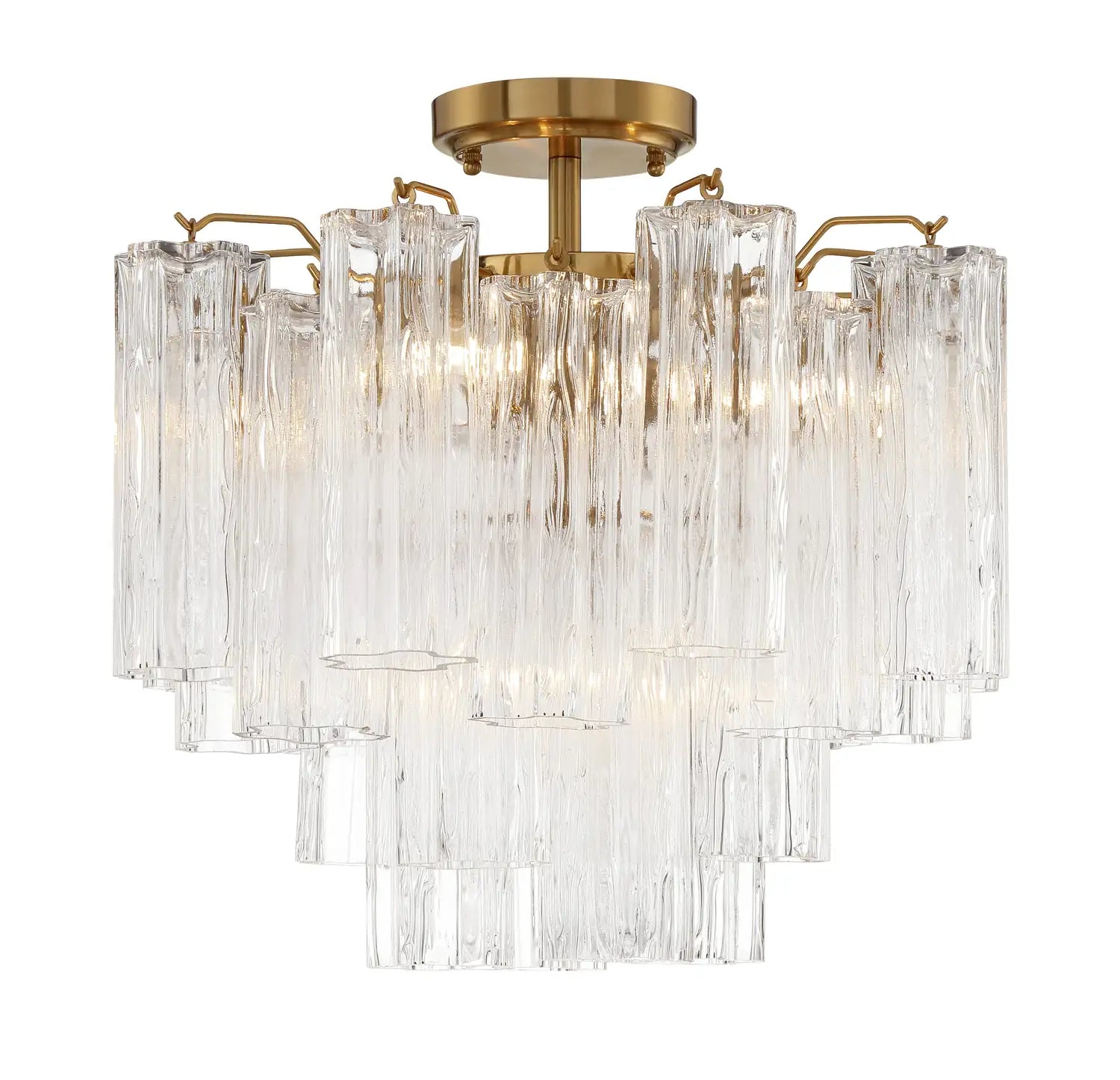 CRYSTORAMA, ADDIS SEMI FLUSH MOUNT, FLUSH MOUNT CEILING LIGHTS