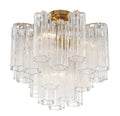 CRYSTORAMA, ADDIS SEMI FLUSH MOUNT, FLUSH MOUNT CEILING LIGHTS