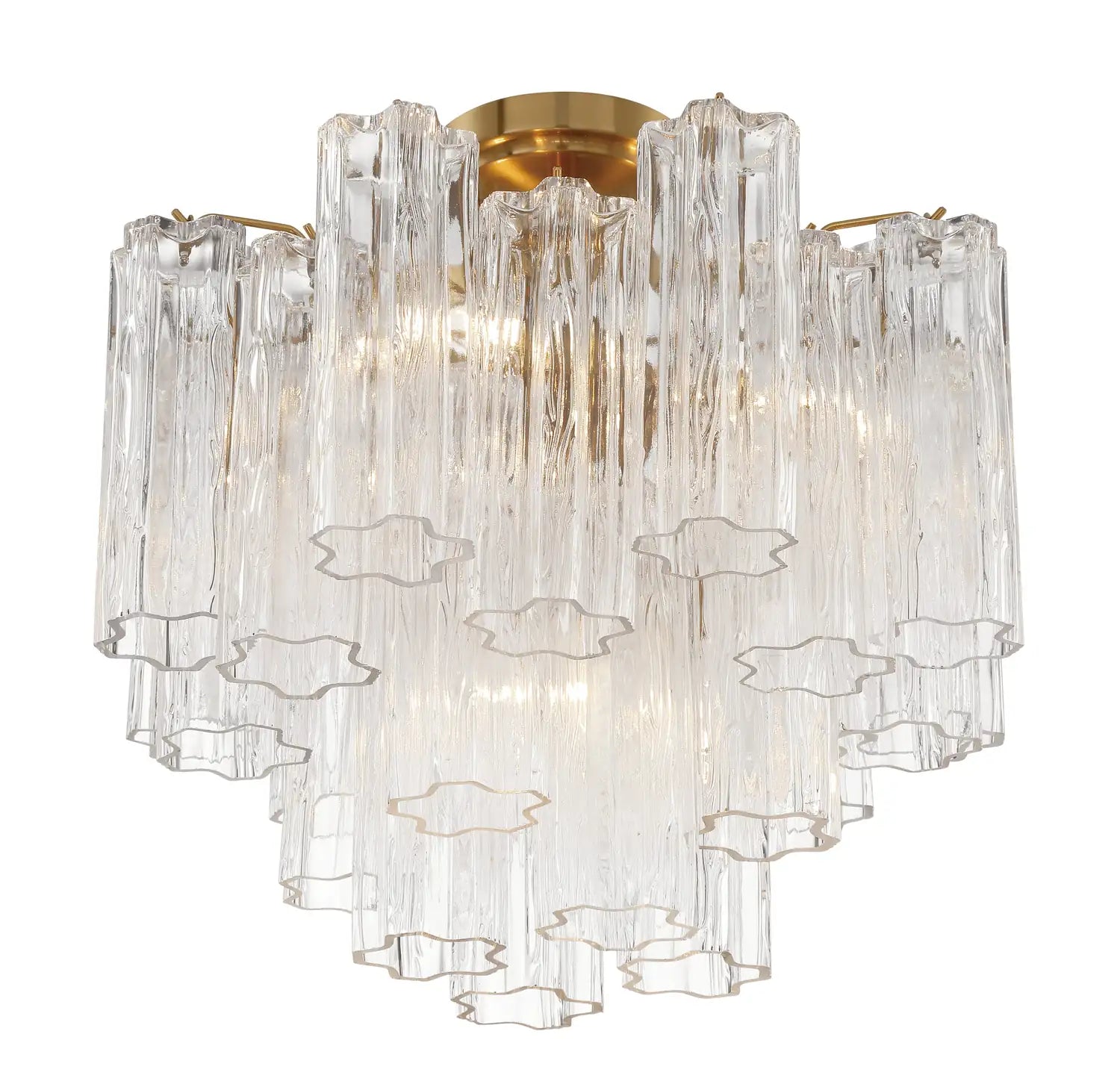 CRYSTORAMA, ADDIS SEMI FLUSH MOUNT, FLUSH MOUNT CEILING LIGHTS