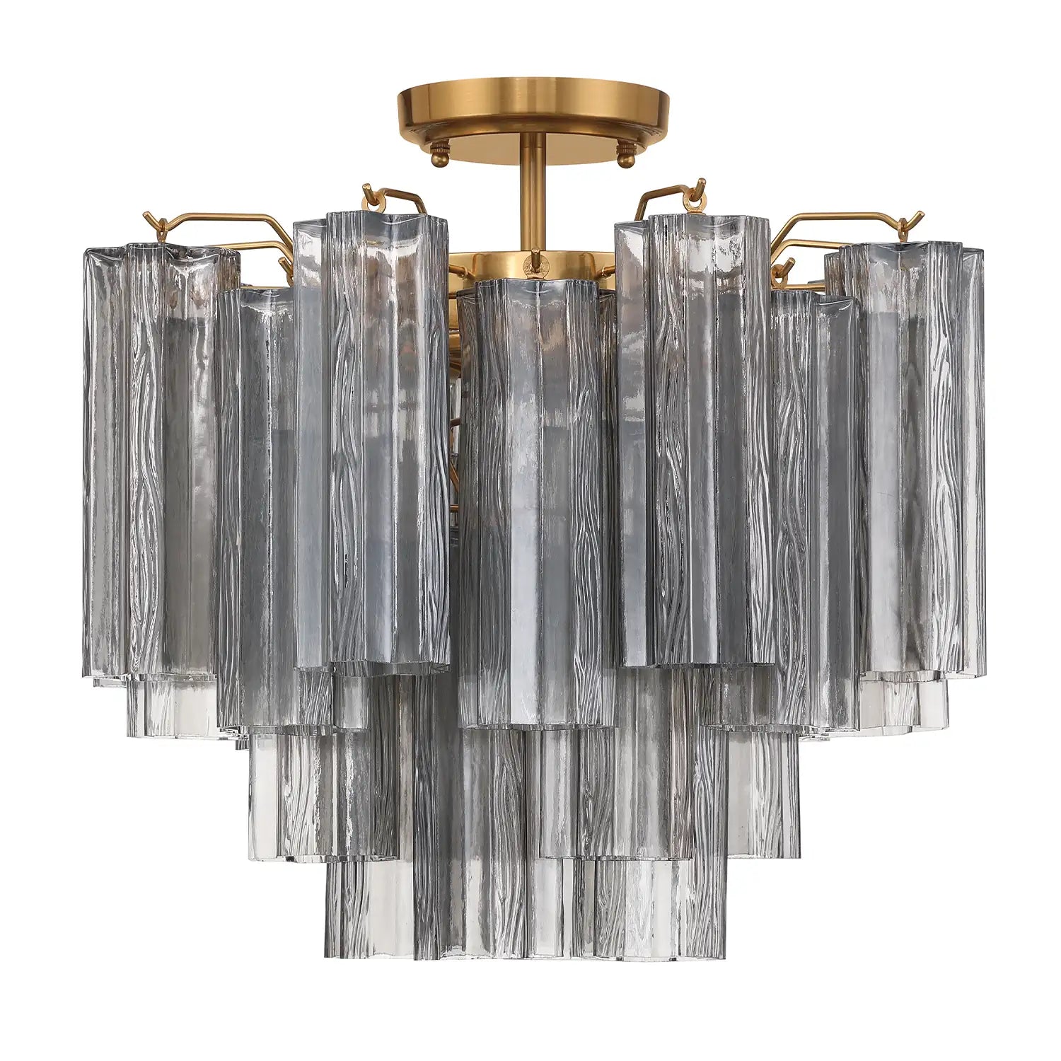 CRYSTORAMA, ADDIS SEMI FLUSH MOUNT, FLUSH MOUNT CEILING LIGHTS