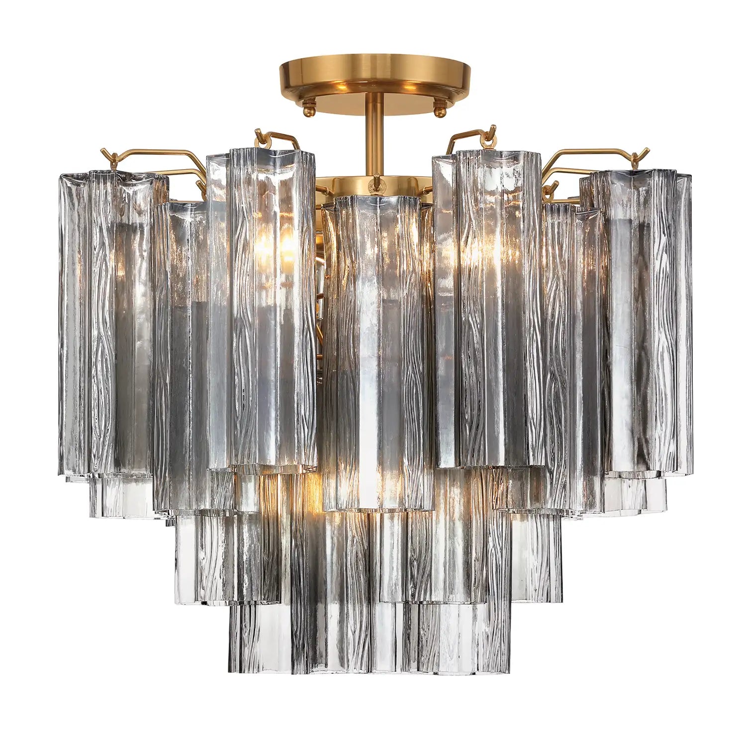 CRYSTORAMA, ADDIS SEMI FLUSH MOUNT, FLUSH MOUNT CEILING LIGHTS