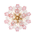 CRYSTORAMA, ADDIS SEMI FLUSH MOUNT, FLUSH MOUNT CEILING LIGHTS