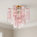 CRYSTORAMA, ADDIS SEMI FLUSH MOUNT, FLUSH MOUNT CEILING LIGHTS