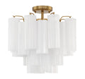 CRYSTORAMA, ADDIS SEMI FLUSH MOUNT, FLUSH MOUNT CEILING LIGHTS