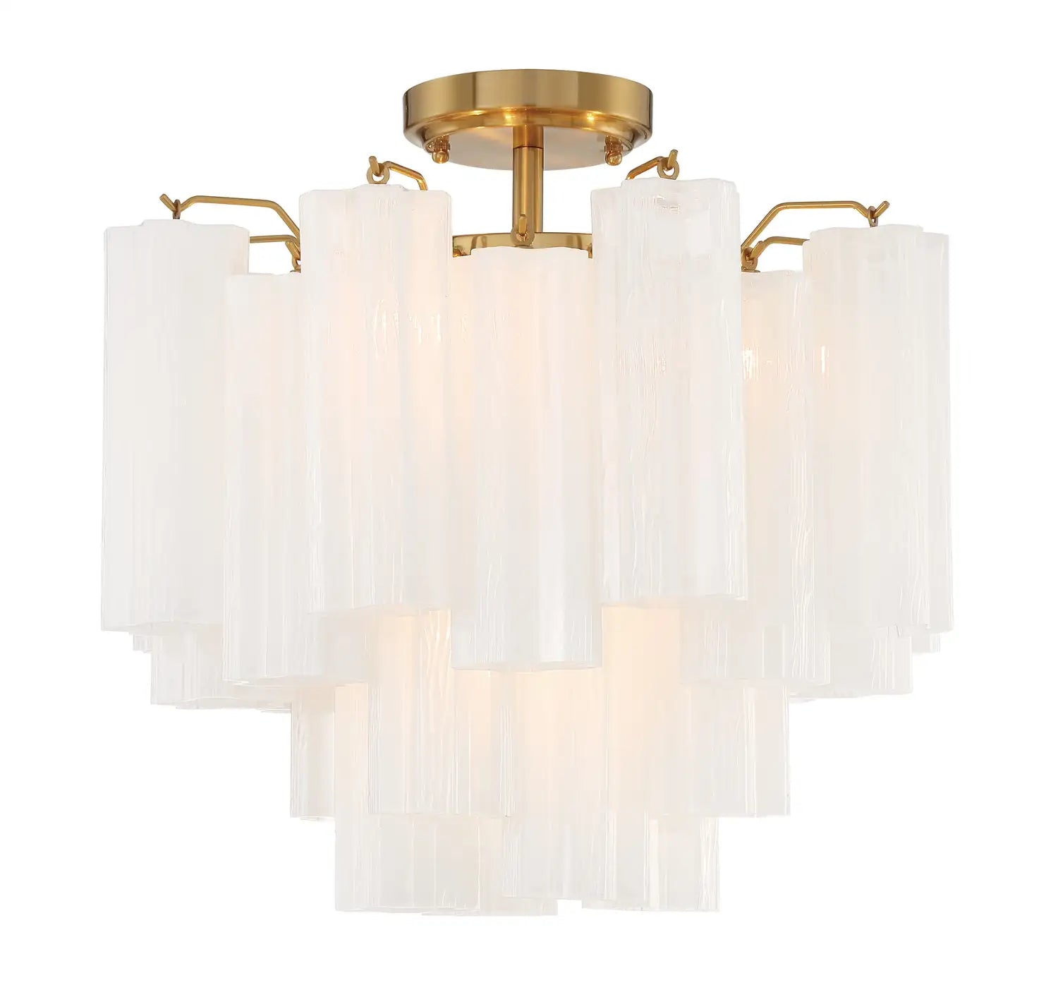 CRYSTORAMA, ADDIS SEMI FLUSH MOUNT, FLUSH MOUNT CEILING LIGHTS