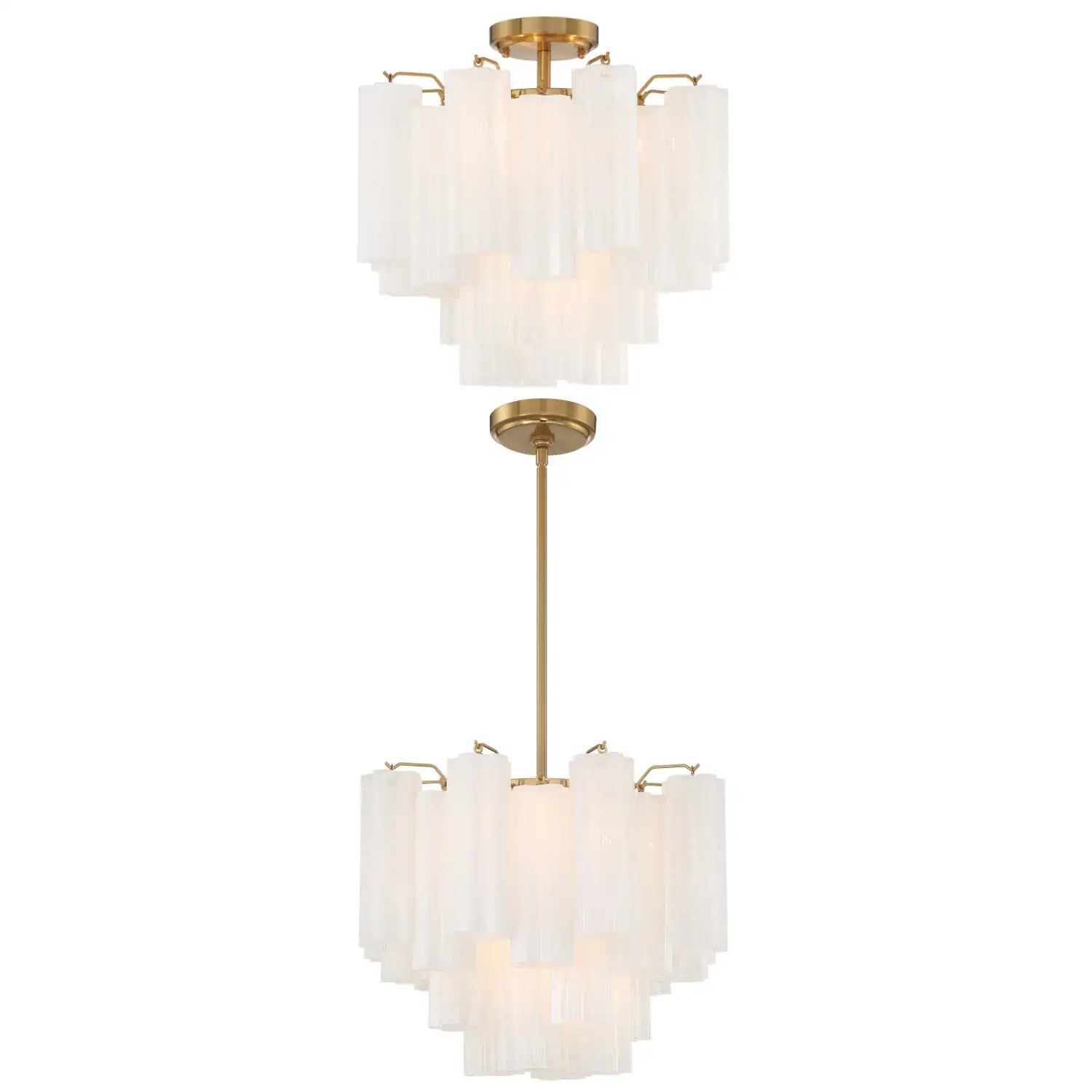 CRYSTORAMA, ADDIS SEMI FLUSH MOUNT, FLUSH MOUNT CEILING LIGHTS