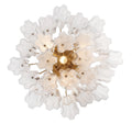 CRYSTORAMA, ADDIS SEMI FLUSH MOUNT, FLUSH MOUNT CEILING LIGHTS 