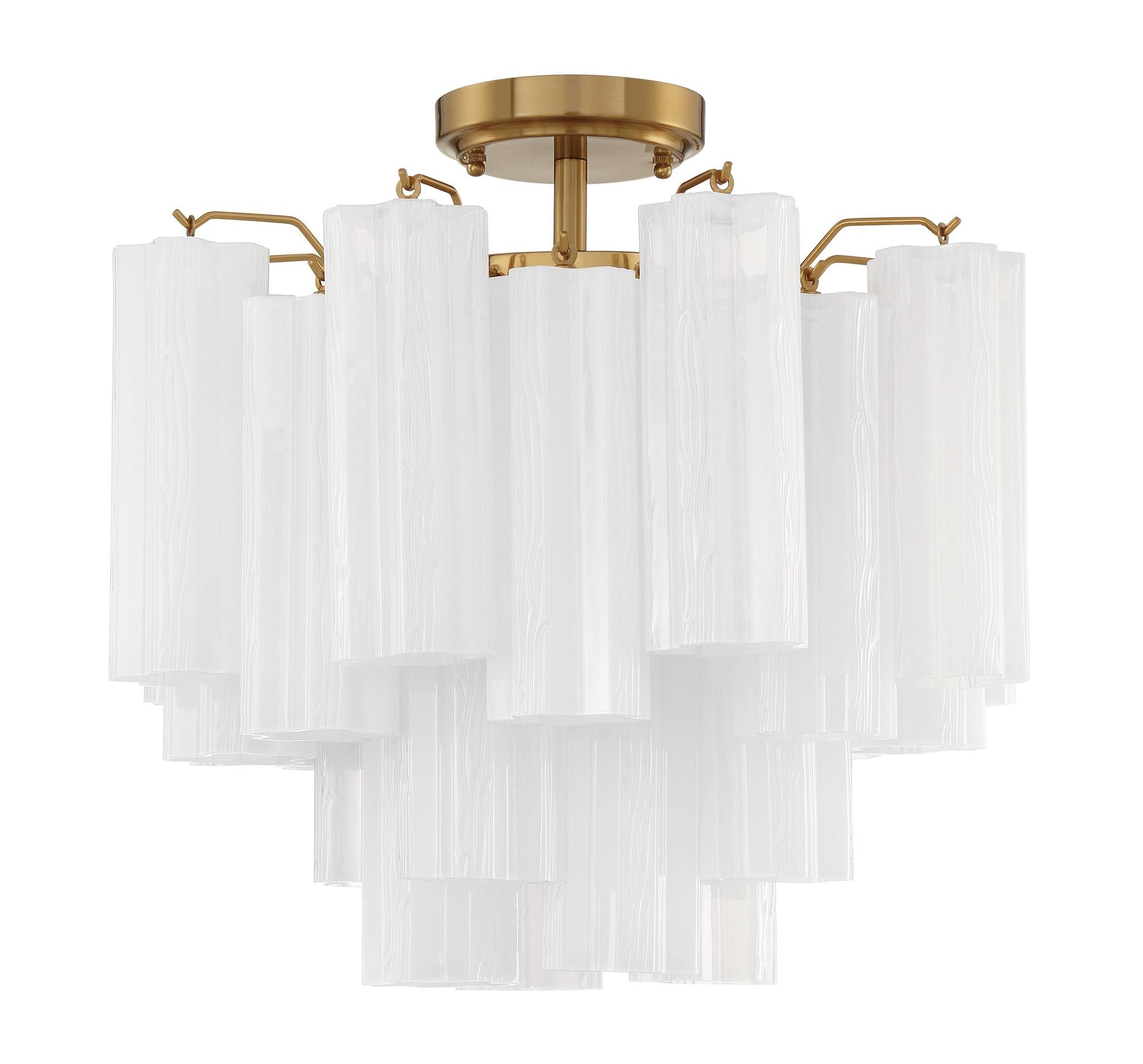 CRYSTORAMA, ADDIS SEMI FLUSH MOUNT, FLUSH MOUNT CEILING LIGHTS 