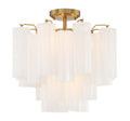 CRYSTORAMA, ADDIS SEMI FLUSH MOUNT, FLUSH MOUNT CEILING LIGHTS 