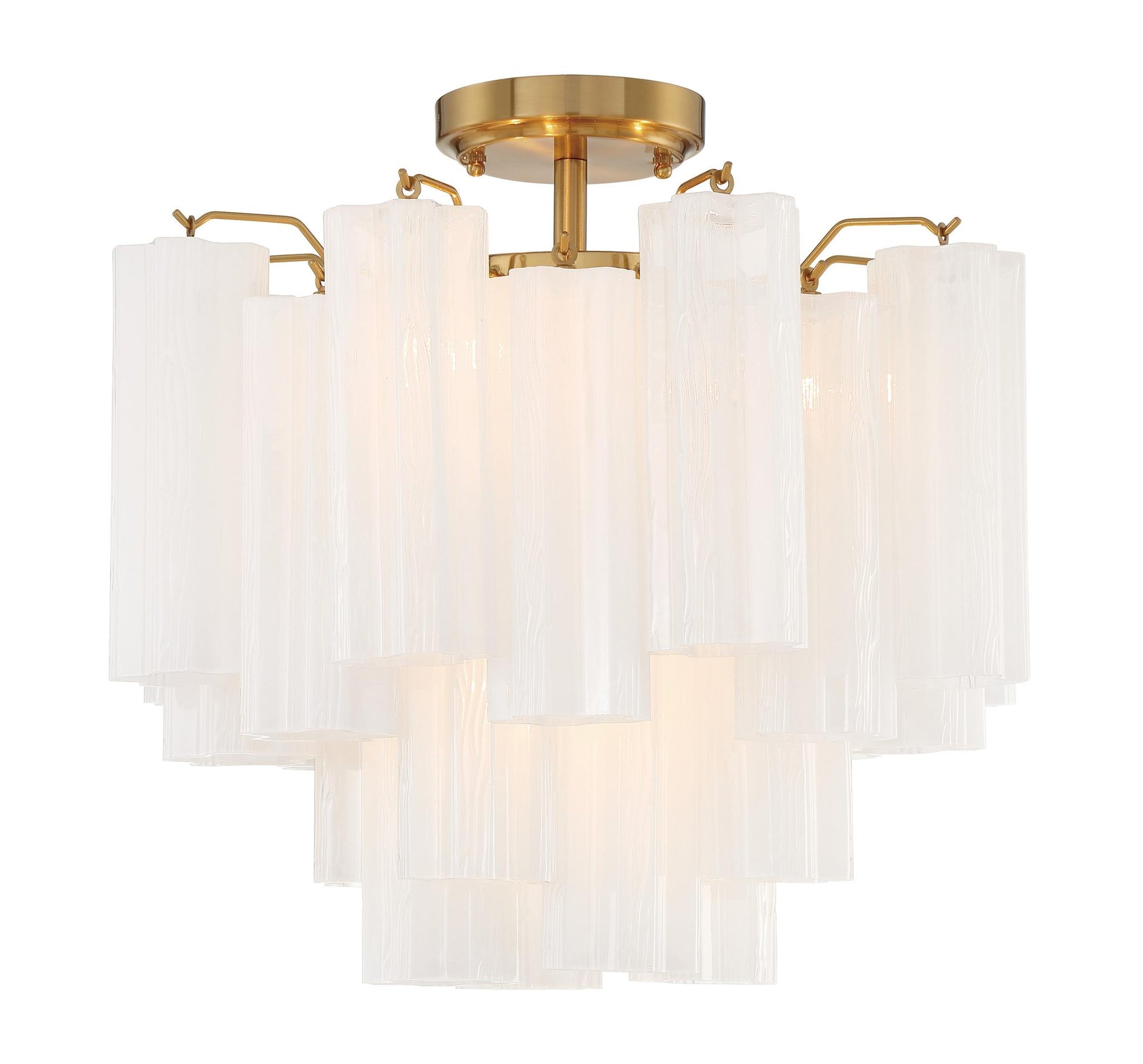 CRYSTORAMA, ADDIS SEMI FLUSH MOUNT, FLUSH MOUNT CEILING LIGHTS 
